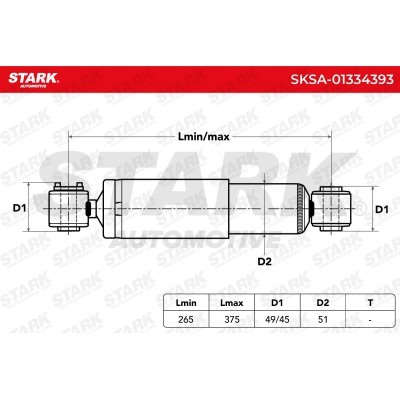 Amortyzator Stark SKSA-01334393 SKSA-01334393 - foto 2
