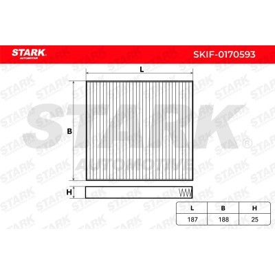 Filtr Kabinowy Stark SKIF-0170593 SKIF-0170593 - foto 5