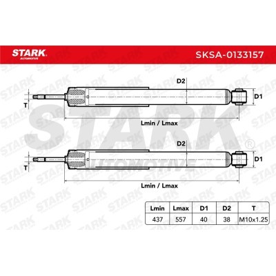 Amortyzator Stark SKSA-0133157 SKSA-0133157 - foto 5