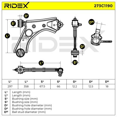 Wahacz RIDEX 273C1190 273C1190 - foto 7