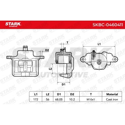 Zacisk Hamulcowy Stark SKBC-0460411 SKBC-0460411 - foto 10