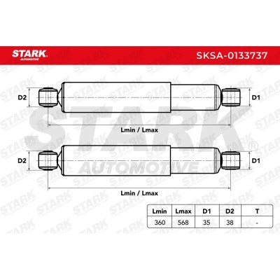 Amortyzator Stark SKSA-0133737 SKSA-0133737 - foto 7