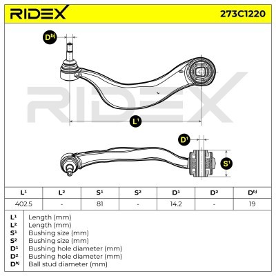 Wahacz RIDEX 273C1220 273C1220 - foto 5