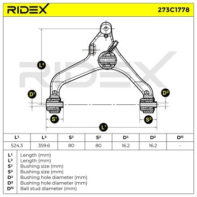 Wahacz RIDEX 273C1778 273C1778 - foto 8