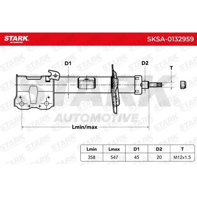 Amortyzator Stark SKSA-0132959 SKSA-0132959 - foto 7