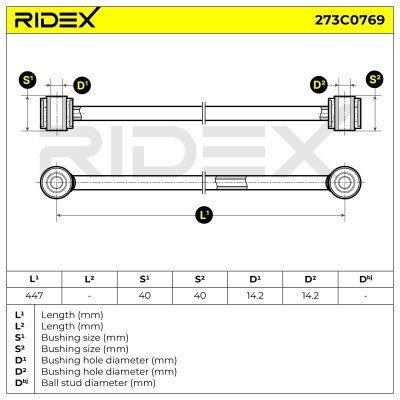 Wahacz RIDEX 273C0769 273C0769 - foto 5