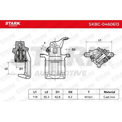 Zacisk Hamulcowy Stark SKBC-0460613 SKBC-0460613 - foto 6