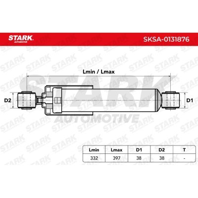 Amortyzator Stark SKSA-0131876 SKSA-0131876 - foto 5