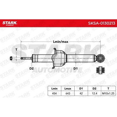 Amortyzator Stark SKSA-0130213 SKSA-0130213 - foto 3