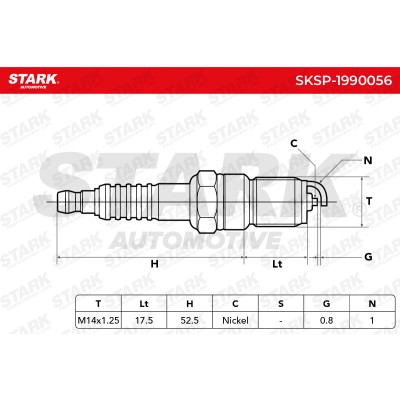 Świeca Zapłonowa Stark SKSP-1990056 SKSP-1990056 - foto 6