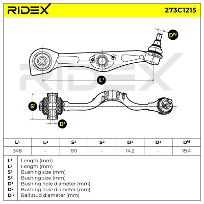 Wahacz RIDEX 273C1215 273C1215 - foto 7