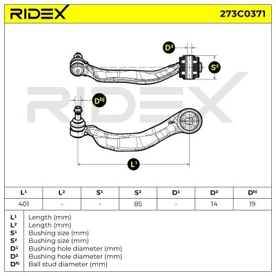 Wahacz RIDEX 273C0371 273C0371 - foto 6