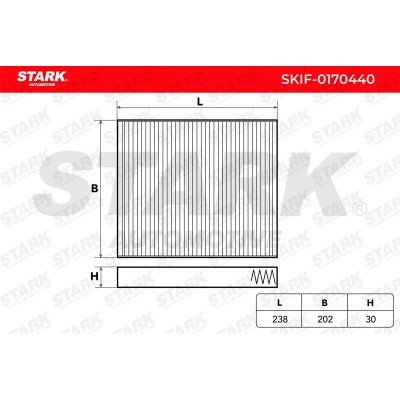 Filtr Kabinowy Stark SKIF-0170440 SKIF-0170440 - foto 5