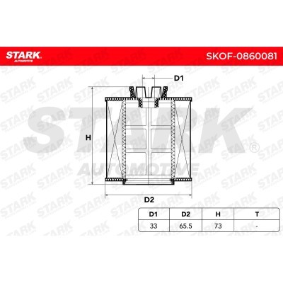 Filtr Oleju Stark SKOF-0860081 SKOF-0860081 - foto 4