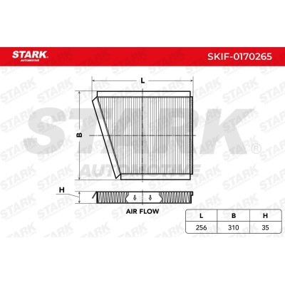 Filtr Kabinowy Stark SKIF-0170265 SKIF-0170265 - foto 3