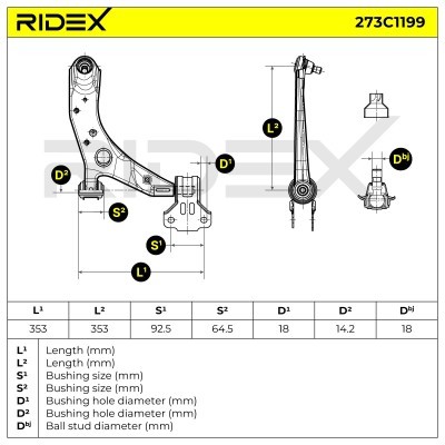 Wahacz RIDEX 273C1199 273C1199 - foto 7