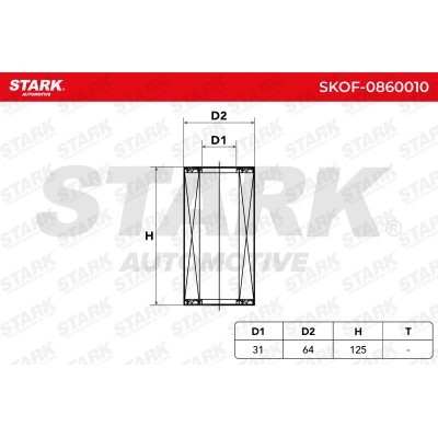 Filtr Oleju Stark SKOF-0860010 SKOF-0860010 - foto 5