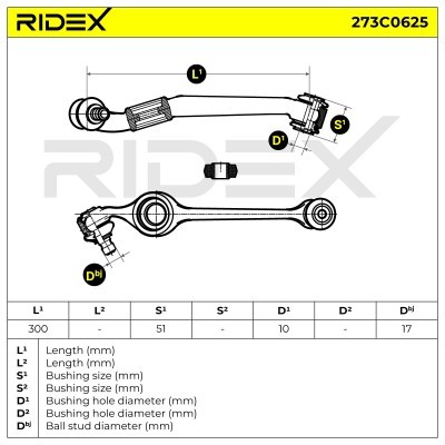 Wahacz RIDEX 273C0625 273C0625 - foto 3