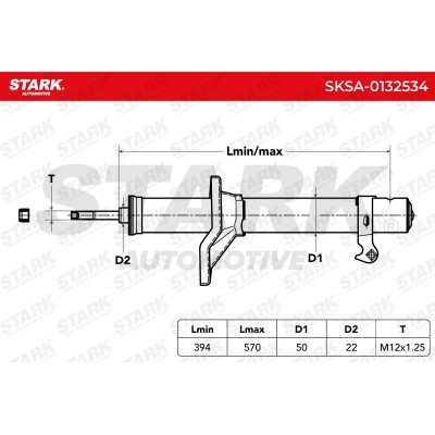 Amortyzator Stark SKSA-0132534 SKSA-0132534 - foto 7