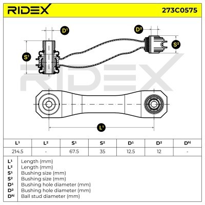 Wahacz RIDEX 273C0575 273C0575 - foto 7