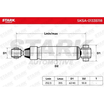 Amortyzator Stark SKSA-01335118 SKSA-01335118 - foto 6