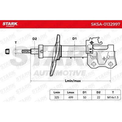 Amortyzator Stark SKSA-0132997 SKSA-0132997 - foto 7