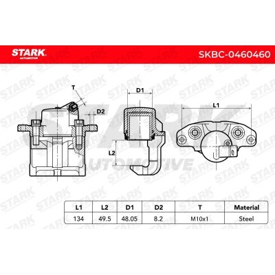 Zacisk Hamulcowy Stark SKBC-0460460 SKBC-0460460 - foto 6