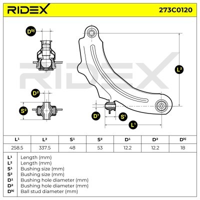 Wahacz RIDEX 273C0120 273C0120 - foto 6