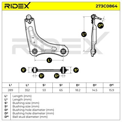 Wahacz RIDEX 273C0864 273C0864 - foto 5
