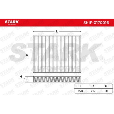 Filtr Kabinowy Stark SKIF-0170016 SKIF-0170016 - foto 3