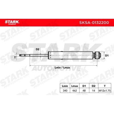 Amortyzator Stark SKSA-0132200 SKSA-0132200 - foto 6