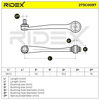 Wahacz RIDEX 273C0097 273C0097 - foto 4