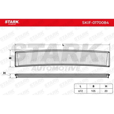 Filtr Kabinowy Stark SKIF-0170084 SKIF-0170084 - foto 3