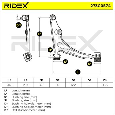 Wahacz RIDEX 273C0574 273C0574 - foto 8