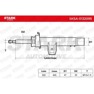 Amortyzator Stark SKSA-0132095 SKSA-0132095 - foto 7