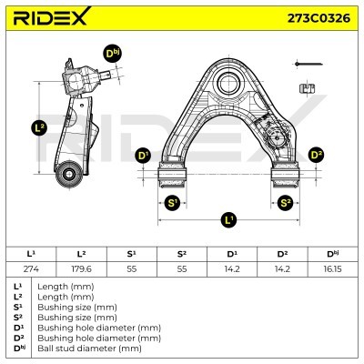 Wahacz RIDEX 273C0326 273C0326 - foto 6