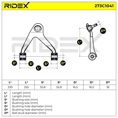Wahacz RIDEX 273C1041 273C1041 - foto 8