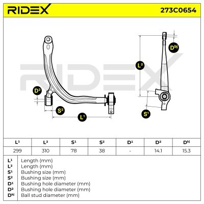 Wahacz RIDEX 273C0654 273C0654 - foto 4