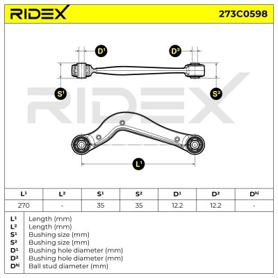 Wahacz RIDEX 273C0598 273C0598 - foto 6