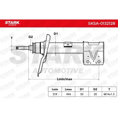 Amortyzator Stark SKSA-0132128 SKSA-0132128 - foto 5