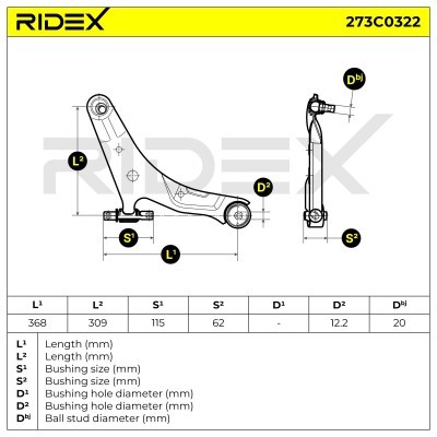 Wahacz RIDEX 273C0322 273C0322 - foto 8
