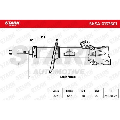 Amortyzator Stark SKSA-0133601 SKSA-0133601 - foto 8