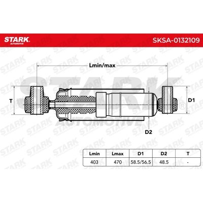 Amortyzator Stark SKSA-0132109 SKSA-0132109 - foto 3