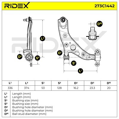 Wahacz RIDEX 273C1442 273C1442 - foto 6