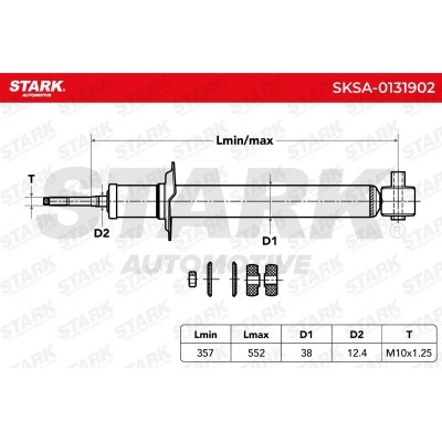 Amortyzator Stark SKSA-0131902 SKSA-0131902 - foto 8
