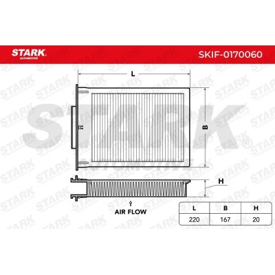 Filtr Kabinowy Stark SKIF-0170060 SKIF-0170060 - foto 2