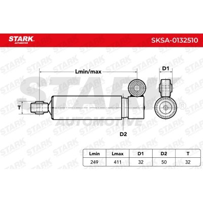 Amortyzator Stark SKSA-0132510 SKSA-0132510 - foto 7