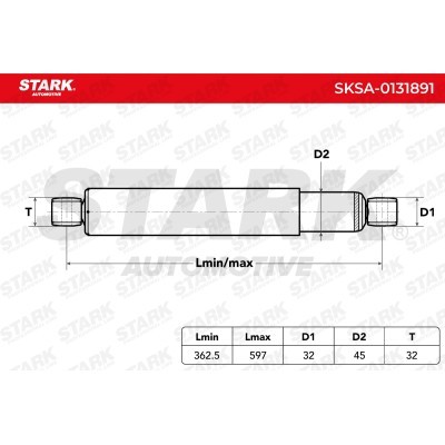 Amortyzator Stark SKSA-0131891 SKSA-0131891 - foto 3