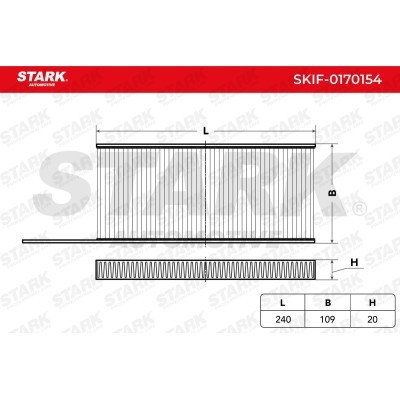 Filtr Kabinowy Stark SKIF-0170154 SKIF-0170154 - foto 3