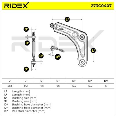Wahacz RIDEX 273C0407 273C0407 - foto 5